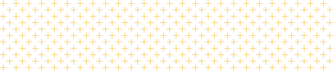 Example of the Mizzou brand vector plus pattern. Gold vector plus symbols are laid out in a grid pattern.
