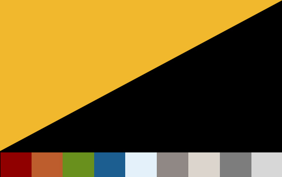 MU gold and black above secondary colors