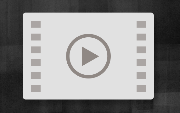 Graphic showing a video play button.
